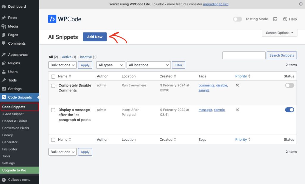 add-custom-code-snippet-wordpress-wpcode